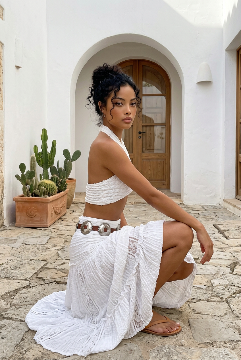 Lace & Sage Skirt