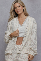 Leona Lace/Floral Hoodie