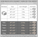 Chunky Chenille Yarn #10 - Beige White