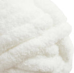 Chunky Chenille Yarn - White