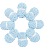 Chunky Chenille Yarn - Light Blue