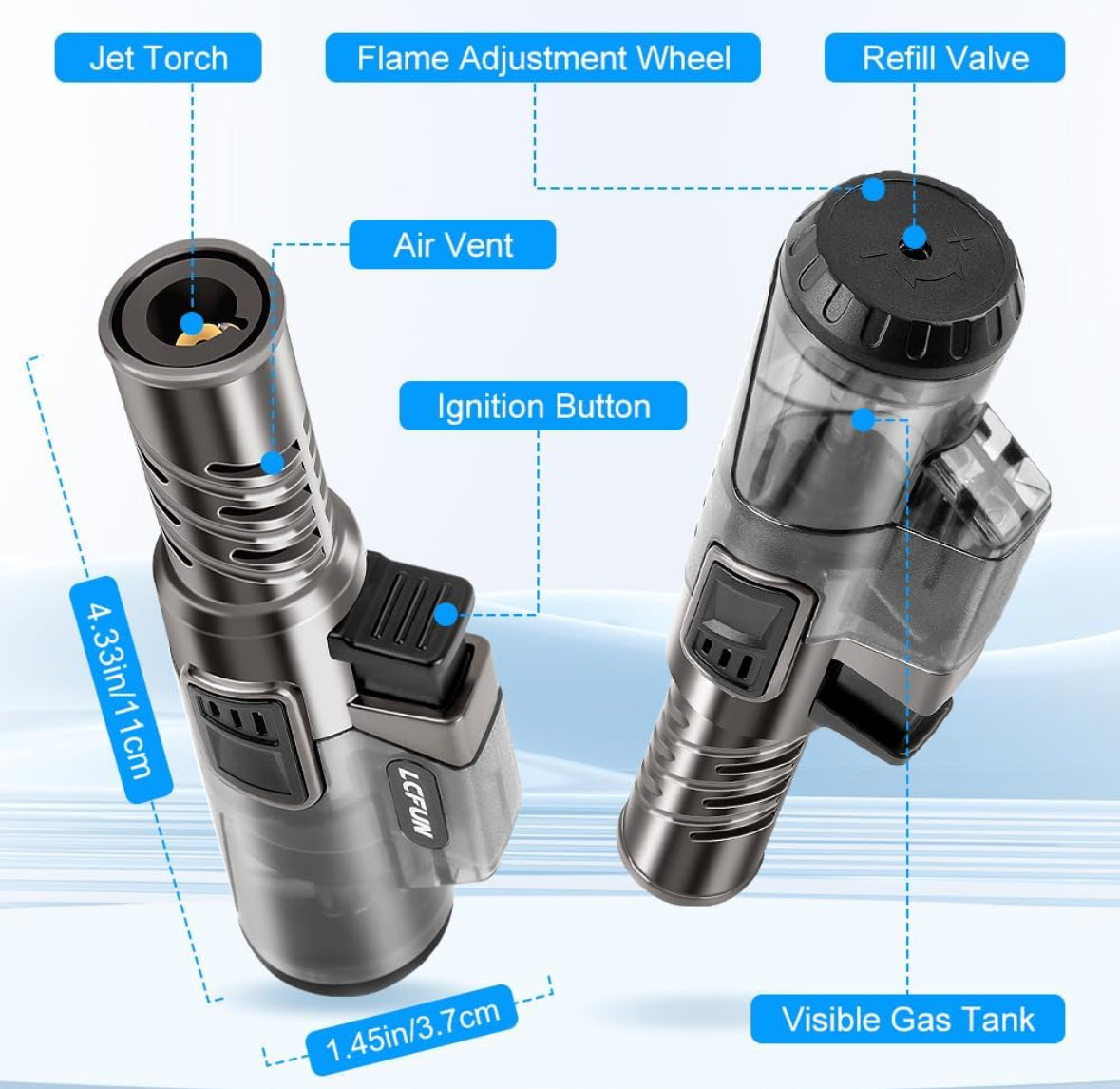 Butane Lighter - 2pack