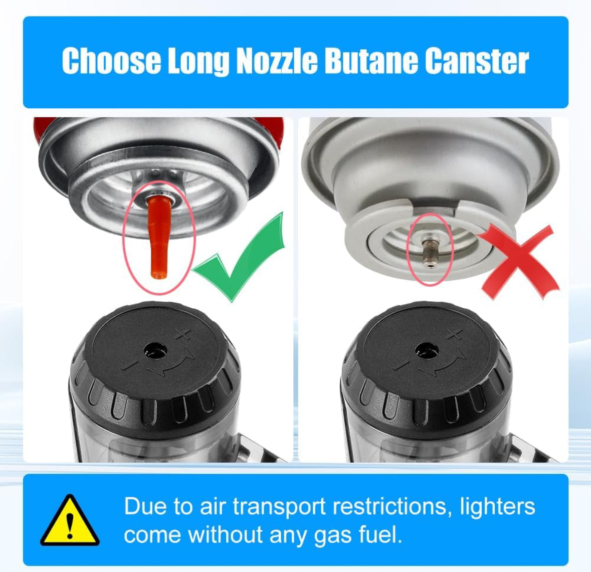 Butane Lighter - 2pack