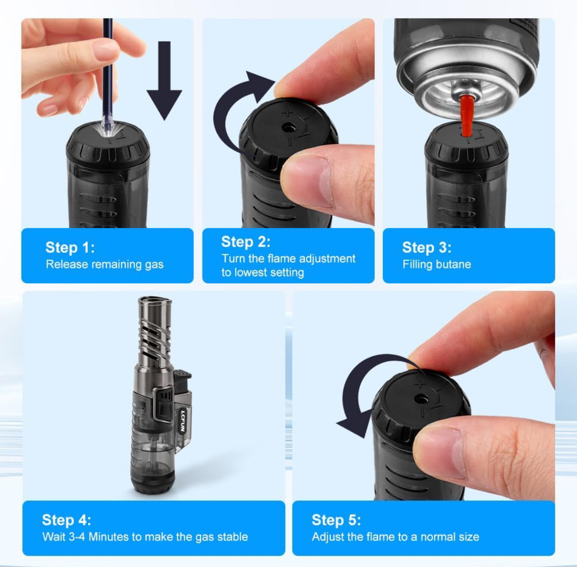 Butane Lighter - 2pack